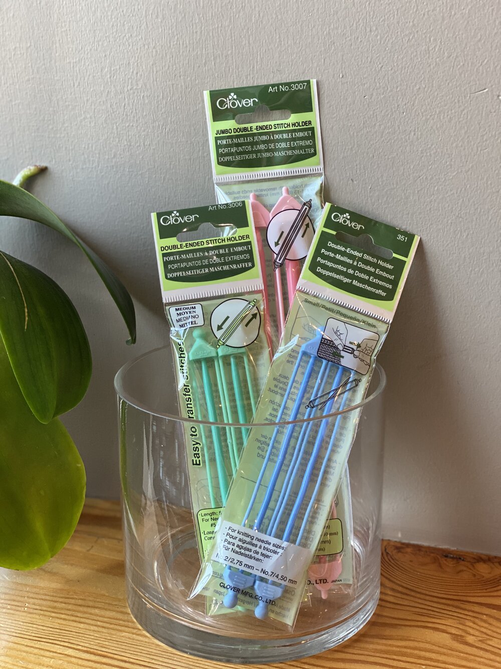 Double Ended Stitch Holder - Clover — Starlight Knitting Society